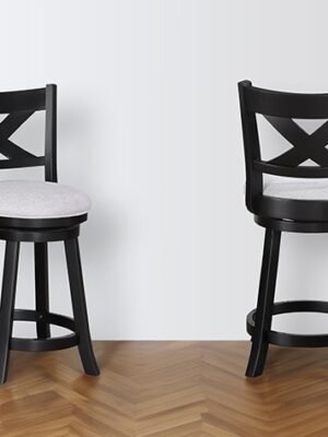 2993DV-24 KIPPER SWIVEL PUB STOOL DOVE K/D