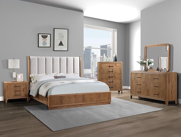 SETB1500 WESTCOTT BEDROOM GROUP-CERUSED NATU