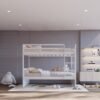 BB11 Twin/Twin Bunk Bed White