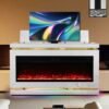 e983b998a2b152a31be866f3d0d57614_orig-1.jpeg A94 TV STAND W/FIREPLACE (WHITE)