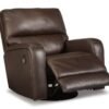 U4480561 - Leather Swivel Glider Recliner